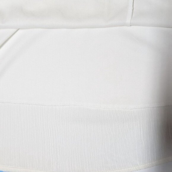 Naif Boho White Dress Womens Small Bell Sleeve Laces Flowy Hippie Oversized - Picture 6 of 8